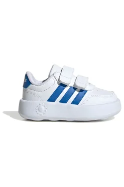 Scarpe bianche con chiusura a strappo suola BubbleComfy Adidas Breaknet 3.0 CF I