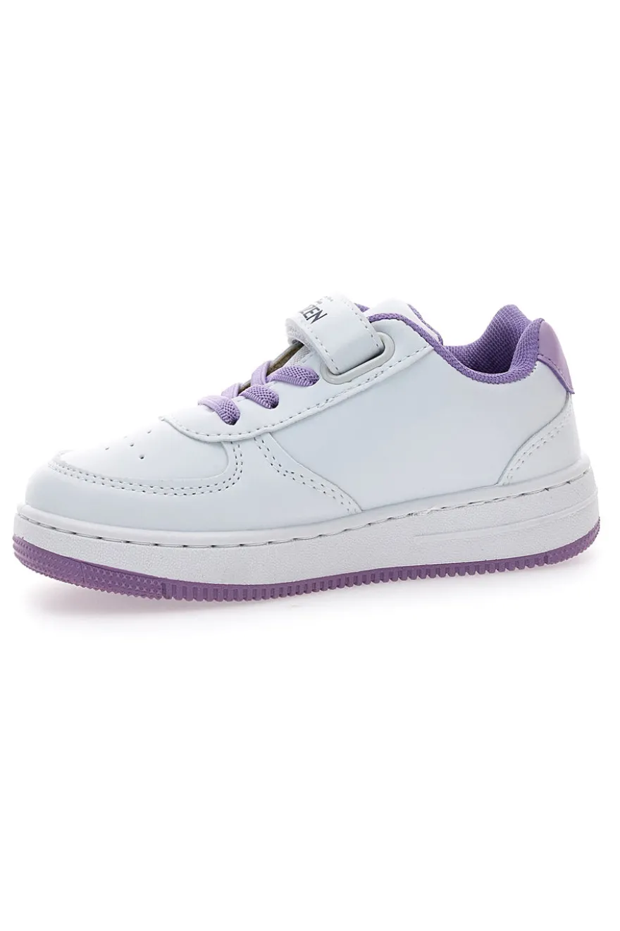 Scarpe bianche con dettagli lilla Frozen D4310721S