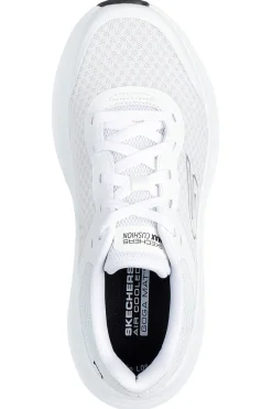 Scarpe bianche con dettagli neri in mesh ammortizzate Skechers Max Cushioning Endeavour