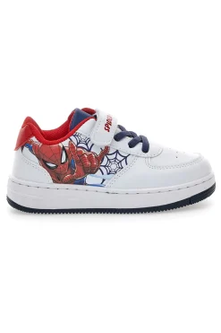 Scarpe bianche con dettagli rossi Spiderman R1310630S