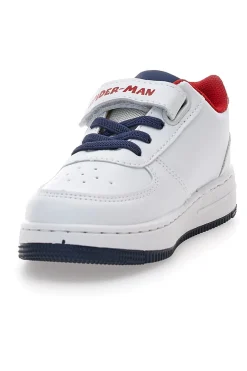 Scarpe bianche con dettagli rossi Spiderman R1310630S