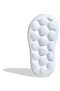 Scarpe bianche con strisce argento e suola Bubble memory Adidas Grand Court 2 CF I