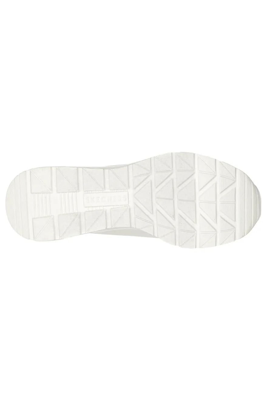 Scarpe bianche con zeppa e suola Air Skechers Million Air Elevated Air