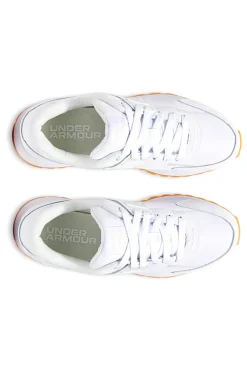 Scarpe bianche in nylon con inserti Under Armour Essential Runner