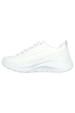 Scarpe bianche in pelle con supporto plantare Arch Fit Skechers ARCH FIT 2.0 STAR BOUND