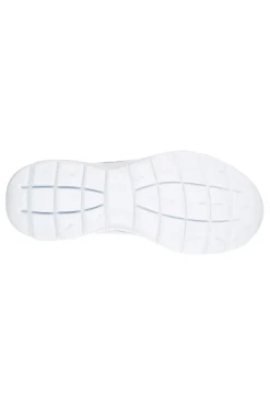 Scarpe bianche leggere con inserti argento Skechers SUMMITS SUITED