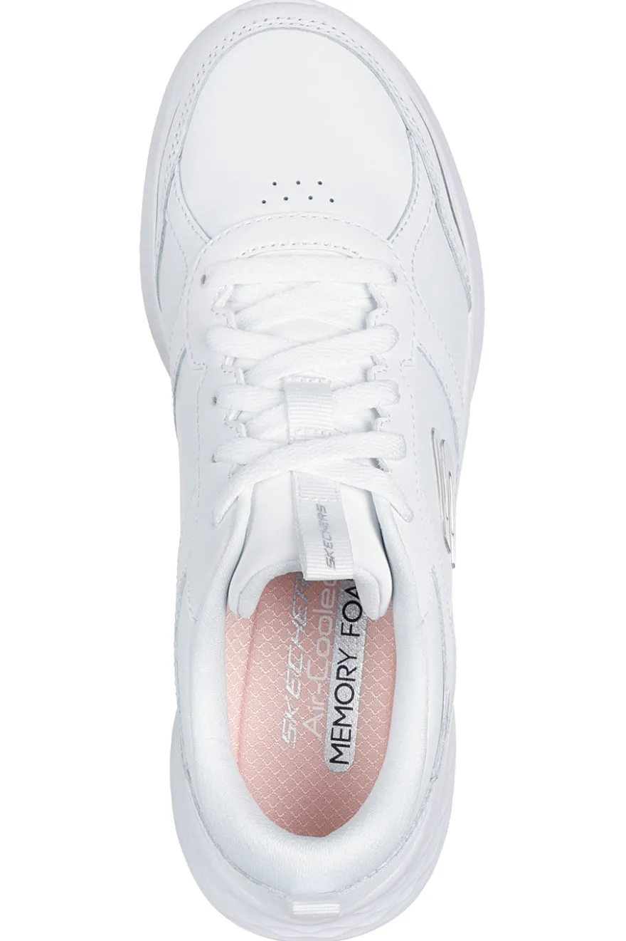 Scarpe bianche leggere con suola alta Skechers Skech-Lite Pro Sleek Citizen