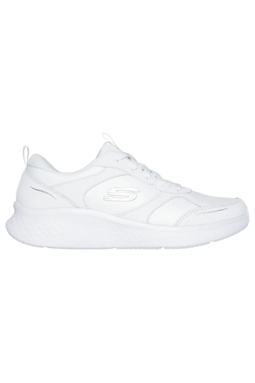 Scarpe bianche leggere con suola alta Skechers Skech-Lite Pro Sleek Citizen