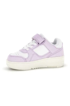 Scarpe bianche lilla con chiusura a strappo Champion RD18 Bubble G TD