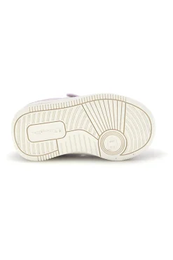 Scarpe bianche lilla con chiusura a strappo Champion RD18 Bubble G TD
