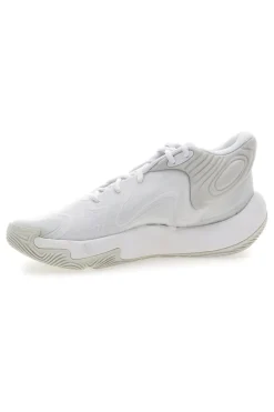 Scarpe bianche mid-cut da basket Under Armour Spawn 6 Mid