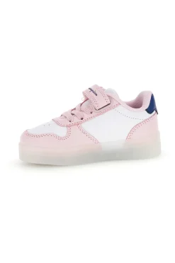 Scarpe bianche rosa con luci Champion GLW G TD