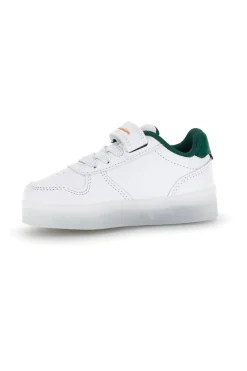 Scarpe bianche verdi con luci Champion GLW B TD