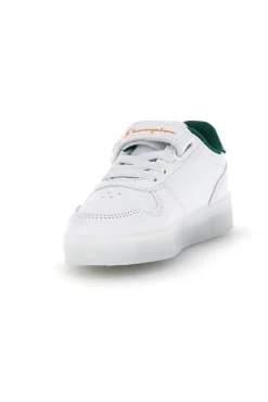 Scarpe bianche verdi con luci Champion GLW B TD
