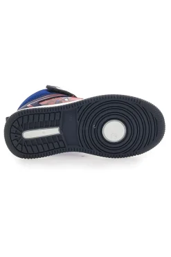 Scarpe blu alte con dettagli rossi Spiderman R1310632S