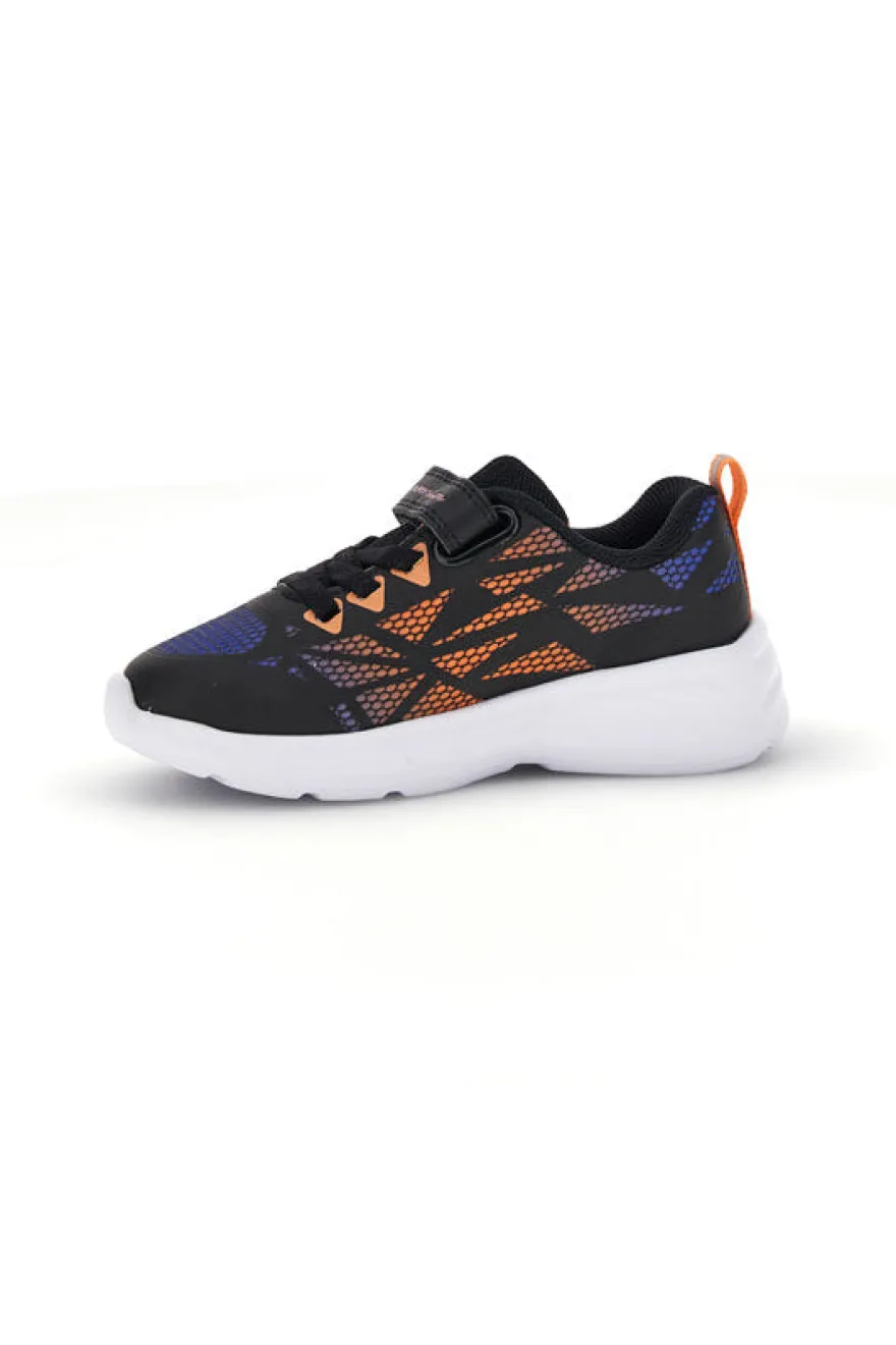 Scarpe blu arancioni con luci Champion Wave Tri B TD