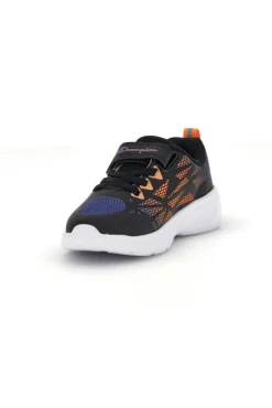 Scarpe blu arancioni con luci Champion Wave Tri B TD