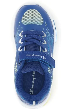Scarpe blu azzurre con luci Champion Wave Tri B TD
