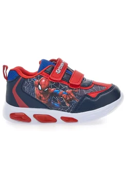 Scarpe blu con luci e dettagli rossi Spiderman R1310563S10