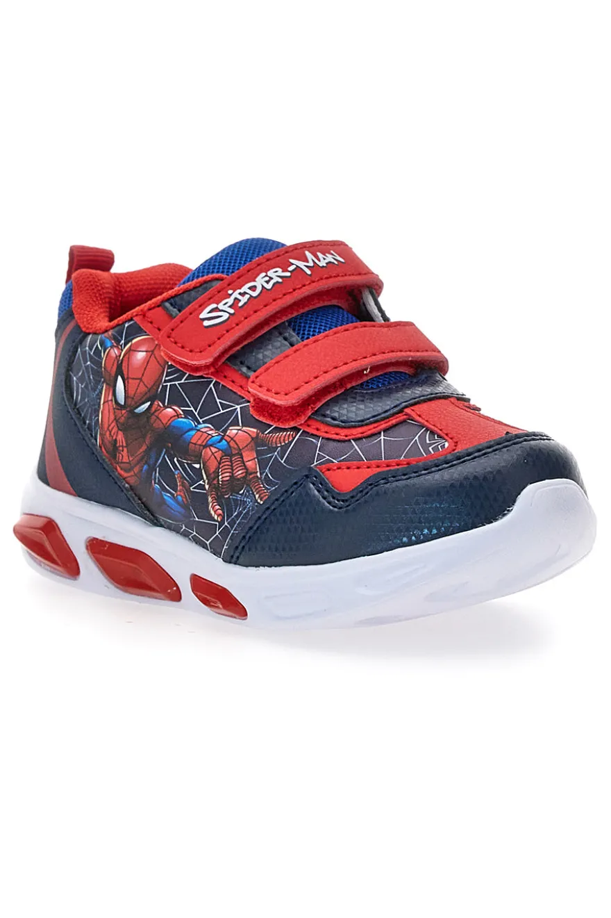 Scarpe blu con luci e dettagli rossi Spiderman R1310563S10