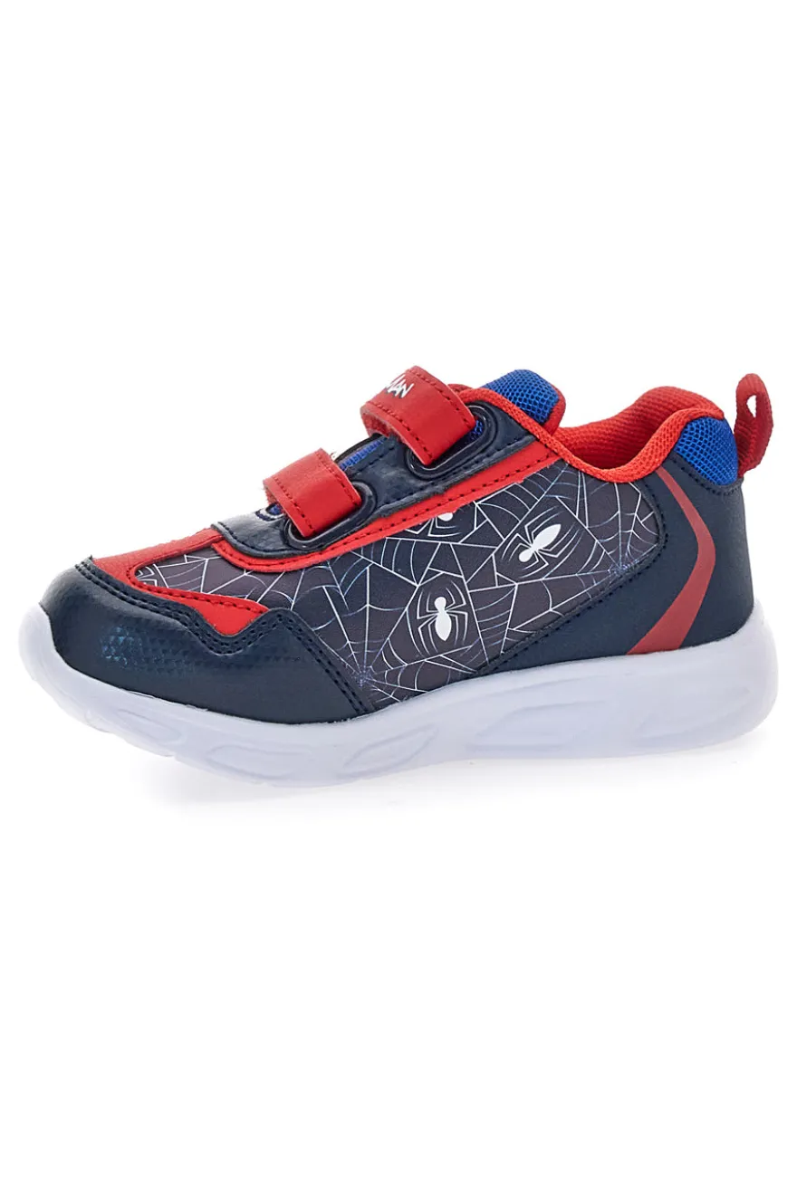 Scarpe blu con luci e dettagli rossi Spiderman R1310563S10