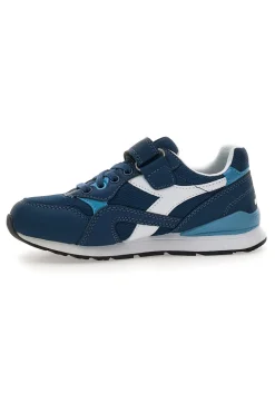 Scarpe blu con strappo in materie sintetiche Diadora N.92 ps