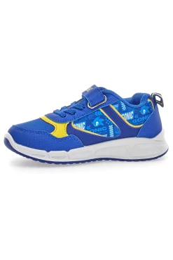 Scarpe blu e gialle con luci e strappo Sonic N9610082T10