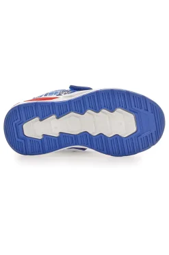 Scarpe blu e rosse con luci e strappo Sonic N9610085T