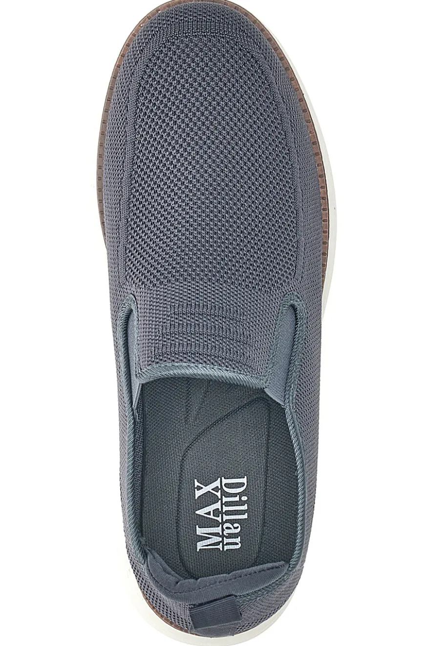 Scarpe blu slip on Max dillan DM8088