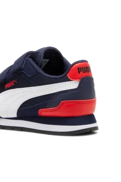 Scarpe blu stile running con strappi Puma ST Runner v4 Mesh V PS