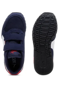 Scarpe blu stile running con strappi Puma ST Runner v4 Mesh V PS
