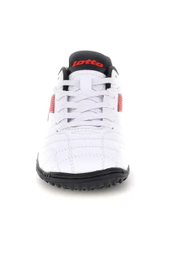 Scarpe calcetto bianche con suola nera Lotto STADIO 705 TF JR