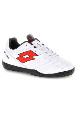 Scarpe calcetto bianche con suola nera Lotto STADIO 705 TF JR