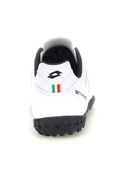 Scarpe calcetto bianche con suola nera Lotto STADIO 705 TF JR