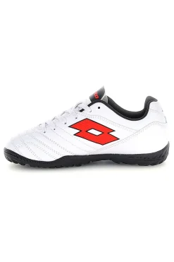 Scarpe calcetto bianche con suola nera Lotto STADIO 705 TF JR