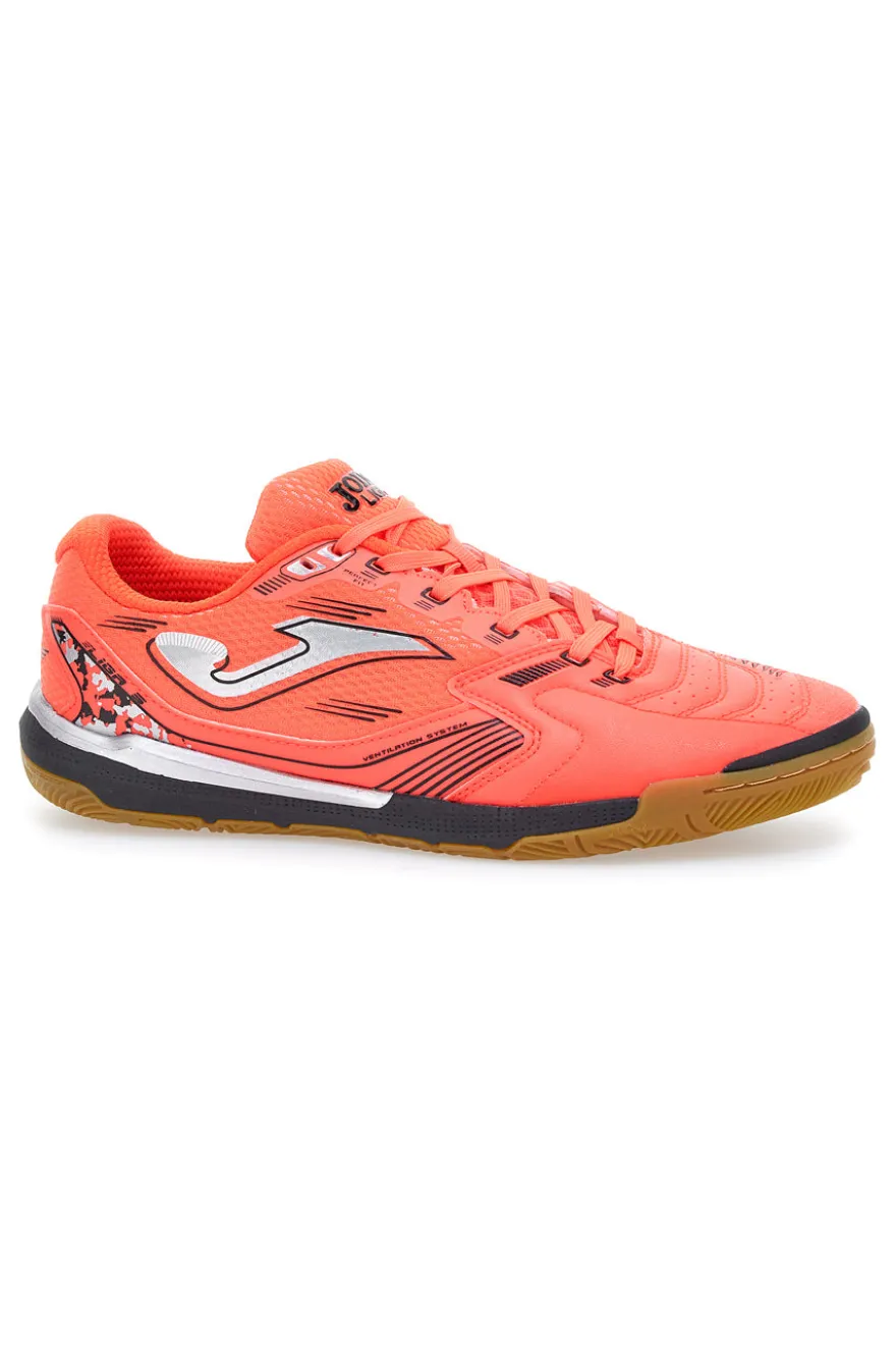 Scarpe calcetto indoor arancioni traspiranti Joma Liga 5 2507