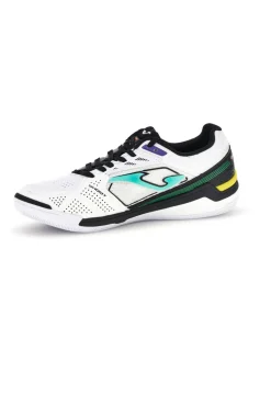 Scarpe calcetto indoor bianche con mesh traspirante e suola gomma Joma Gambeta 2602