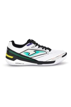 Scarpe calcetto indoor bianche con mesh traspirante e suola gomma Joma Gambeta 2602