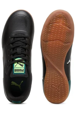 Scarpe calcetto nere con suola indoor Puma Truco III Jr
