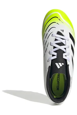 Scarpe calcio bianche e giallo fluo Adidas Predator Club FG/MG J
