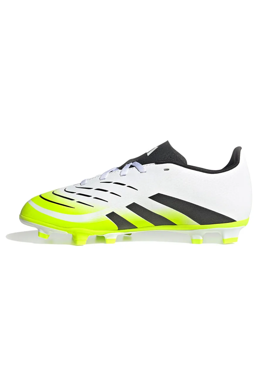 Scarpe calcio bianche e giallo fluo Adidas Predator Club FG/MG J