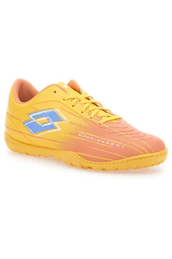 Scarpe calcio gialle arancioni leggere Lotto SOLISTA 700 IX TF