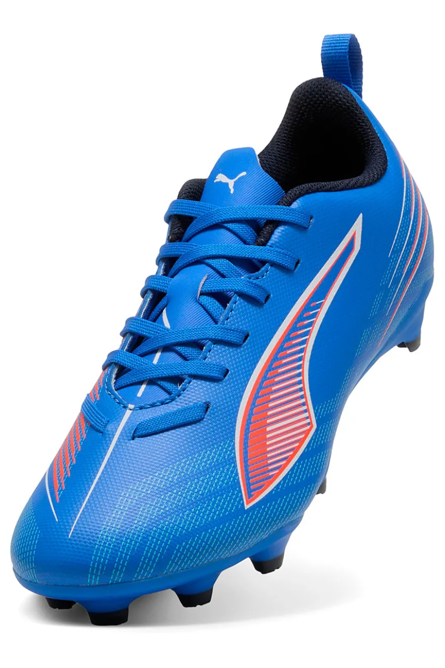 Scarpe calcio junior blu in materiale sintetico Puma Ultra 6 Play FG/AG Jr