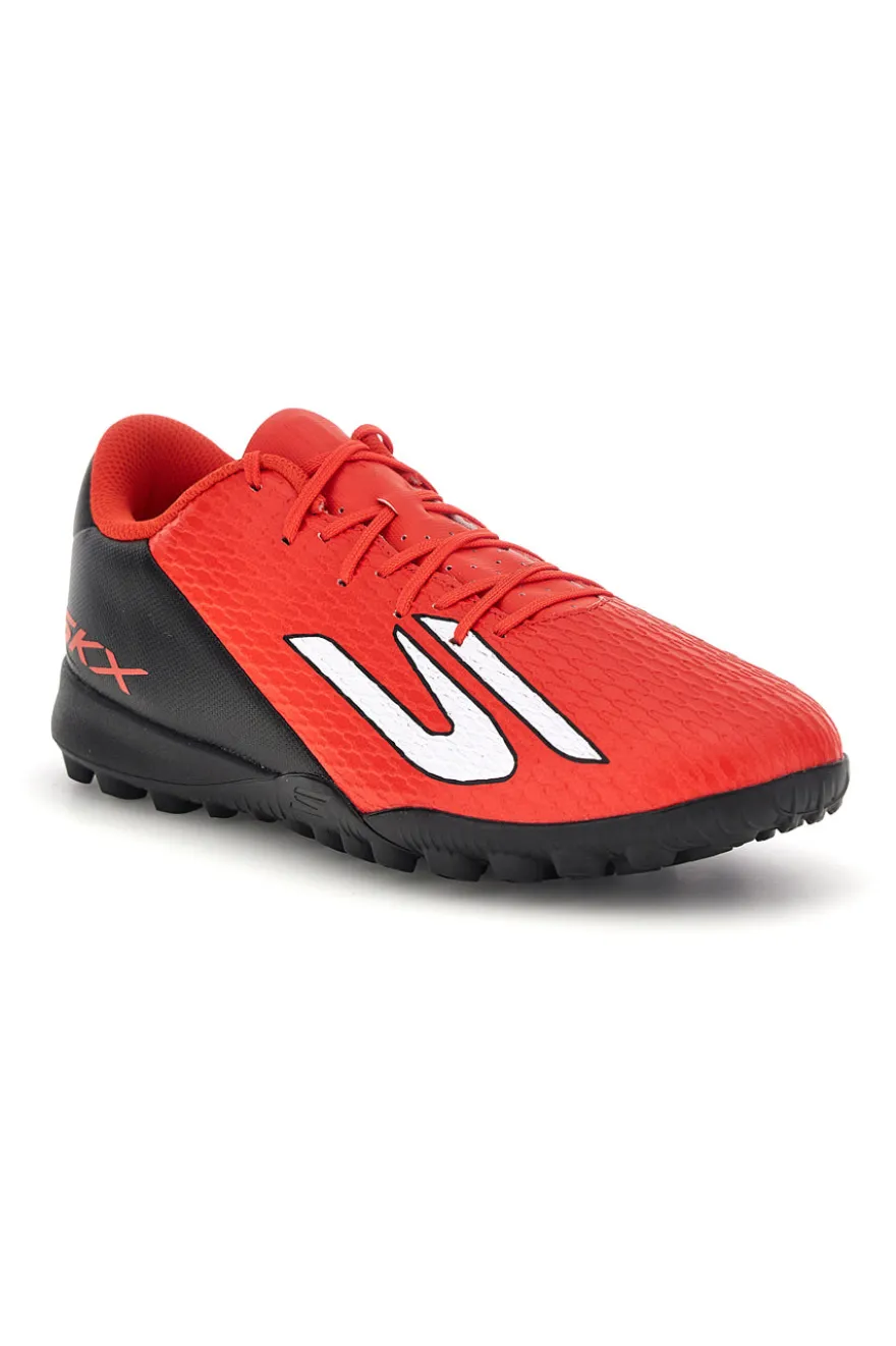 Scarpe calcio rosso con suola turf Skechers SKX_2 JR YOUTH TF