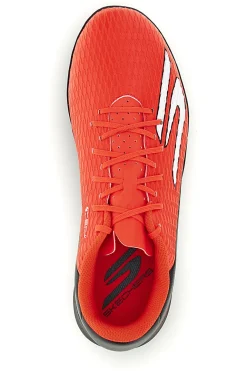 Scarpe calcio rosso con suola turf Skechers SKX_2 JR YOUTH TF