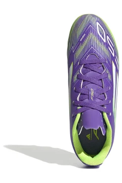 Scarpe calcio viola FG/MG con tomaia leggera Adidas F50 CLUB FG/MG J