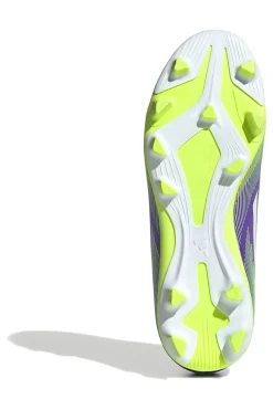 Scarpe calcio viola FG/MG con tomaia leggera Adidas F50 CLUB FG/MG J