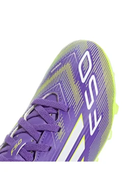 Scarpe calcio viola FG/MG con tomaia leggera Adidas F50 CLUB FG/MG J
