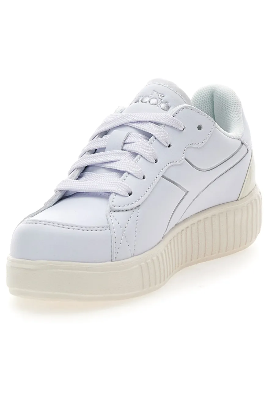 Scarpe casual bianche con suola a contrasto Diadora Game Step Tutu PS