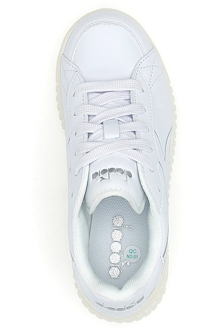 Scarpe casual bianche con suola a contrasto Diadora Game Step Tutu PS